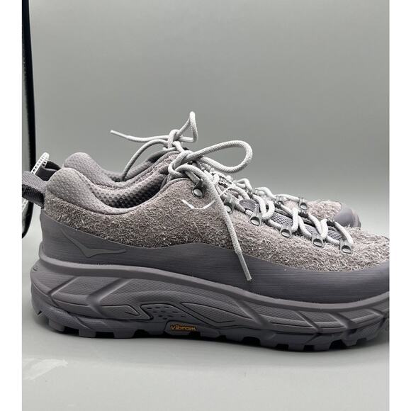 HOKA One One Tor Summit TP Hiking Trail Shoes Astral size Mens 11 Womens 12 NWOB - Picture 1 of 9